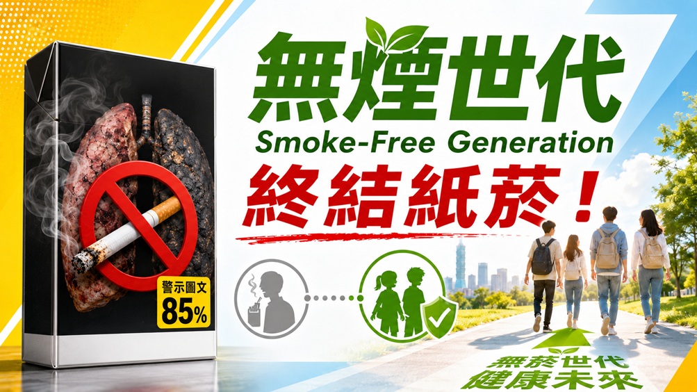 85%警示圖文治標不治本　台灣禁菸聯盟籲從源頭終結紙菸