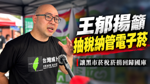 王郁揚籲電子菸抽稅納管